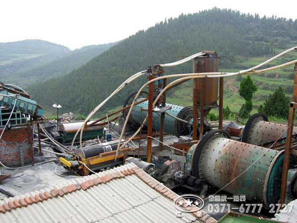 鈦鐵礦選礦生產(chǎn)客戶現(xiàn)場圖二