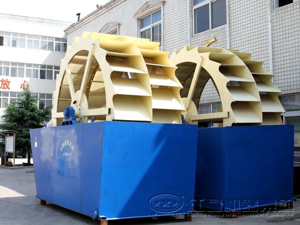 輪斗洗沙機生產能力多少，高不高？