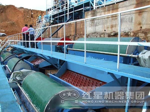 褐鐵礦選礦設備生產(chǎn)現(xiàn)場