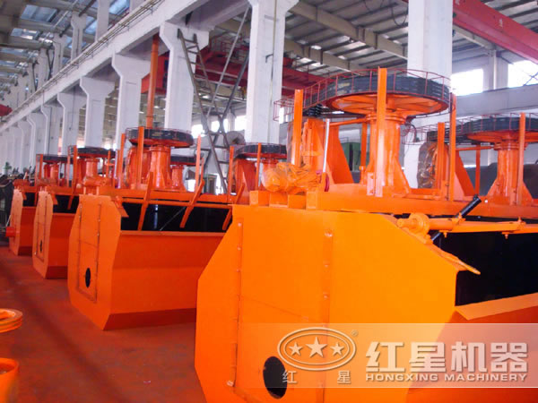 尾礦選礦設(shè)備生產(chǎn)車(chē)間