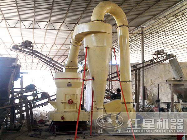 三環(huán)中速微粉磨工作現場