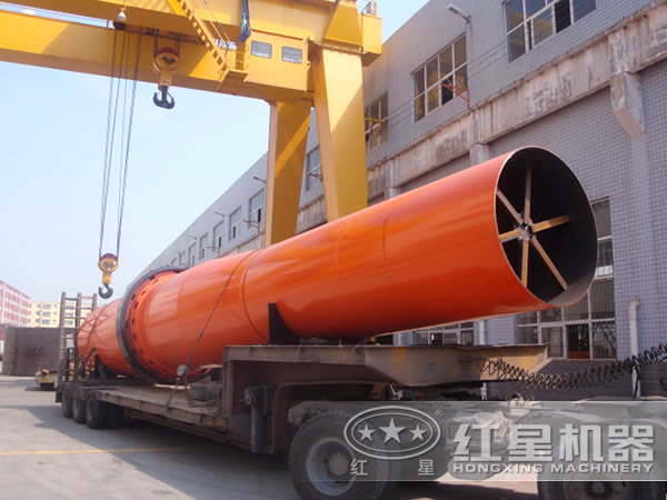 微粉烘干機(jī)裝車現(xiàn)場(chǎng)