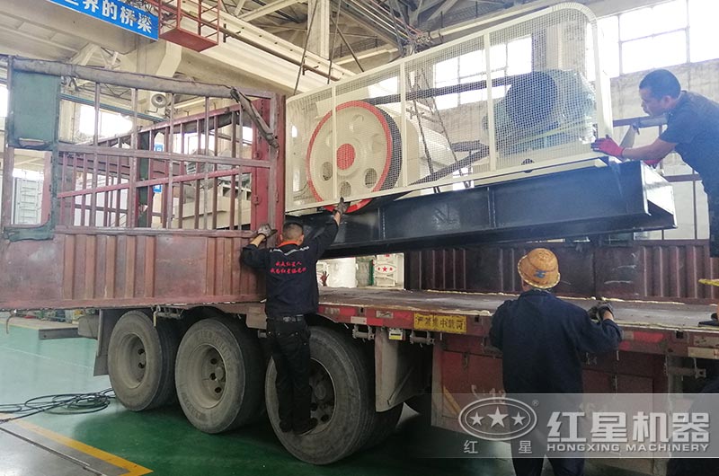 設(shè)備裝車直接發(fā)往客戶現(xiàn)場