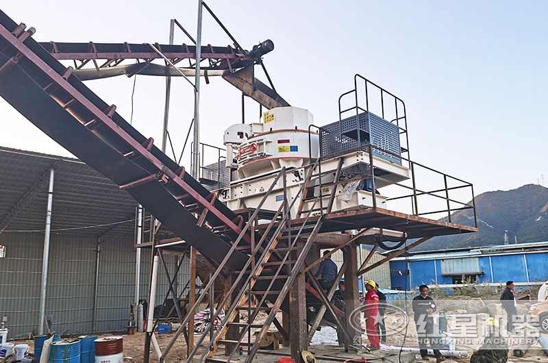 廣東客戶vsi新型制砂機工作現(xiàn)場 廣東客戶vsi新型制砂機工作現(xiàn)場