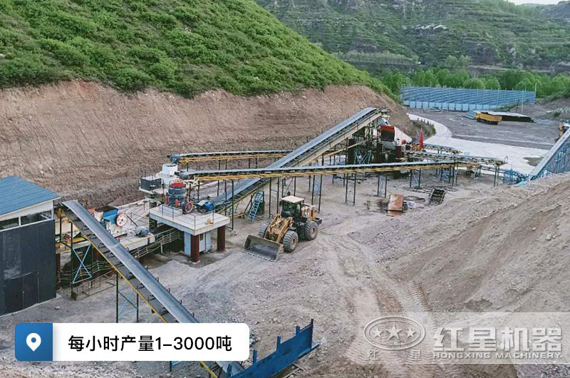 采石場破碎機(jī)每小時產(chǎn)量多少噸？設(shè)備有哪些？