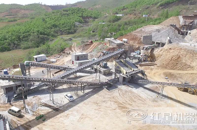 年產(chǎn)100萬噸砂石骨料生產(chǎn)線多少錢？