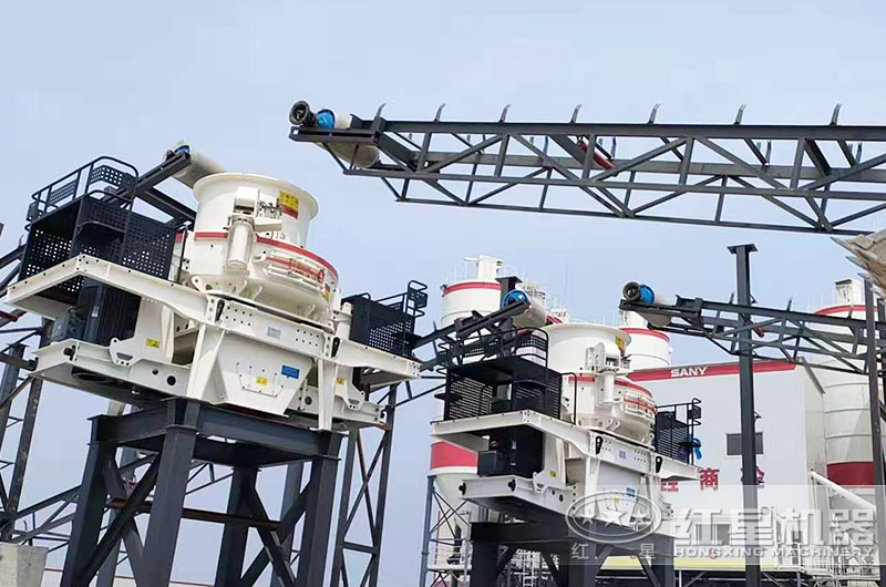 制砂機(jī)工作實(shí)拍圖 制砂機(jī)工作實(shí)拍圖