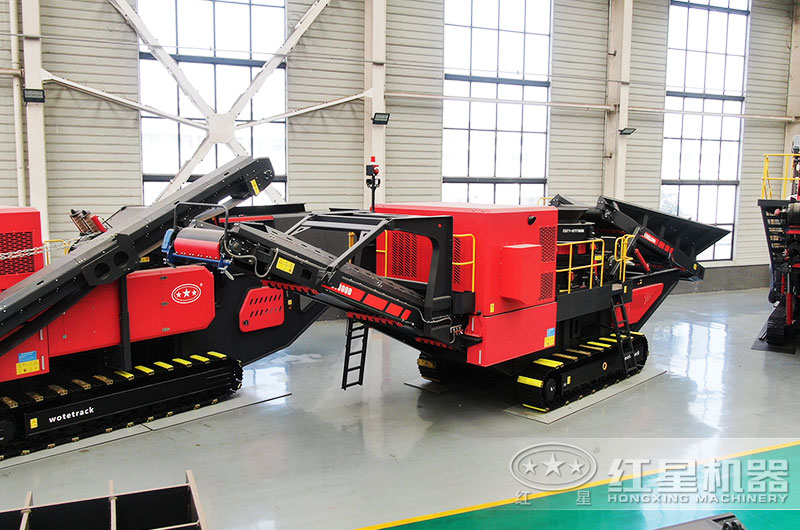 履帶式移動破碎站圖片