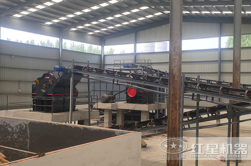 制砂機工作現場實拍圖