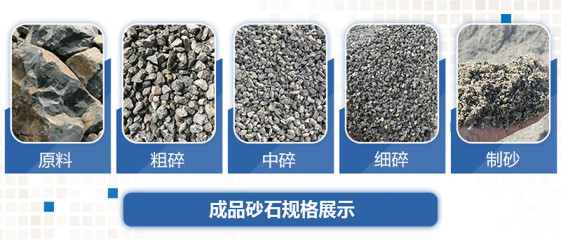 成品砂石規(guī)格展示 成品砂石規(guī)格展示