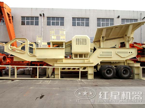 河南移動反擊式破碎站貴不？多少錢一臺？