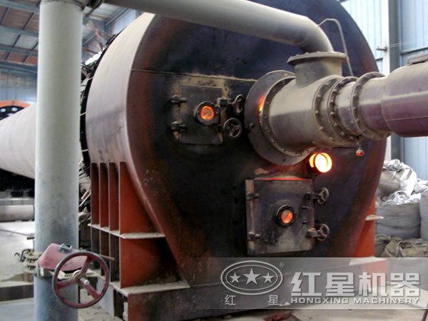 高嶺土回轉窯局部細節(jié)