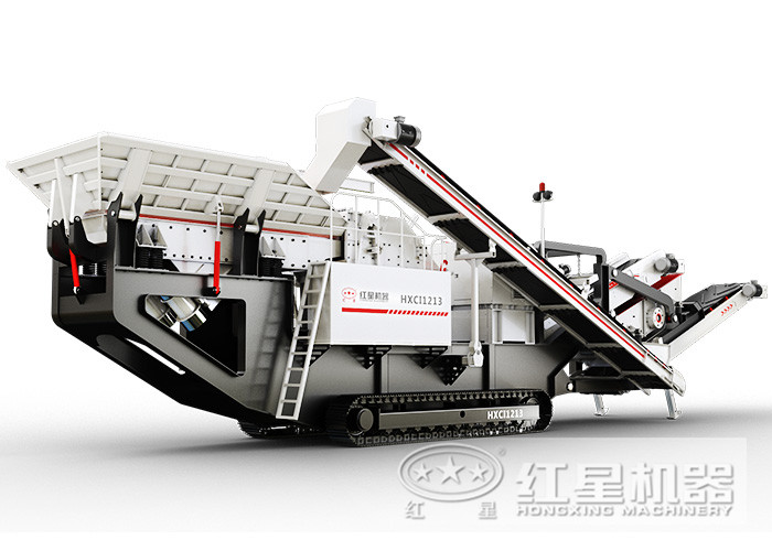 履帶式移動破碎機(jī)——履帶液壓驅(qū)動，一體化作業(yè)效率更高