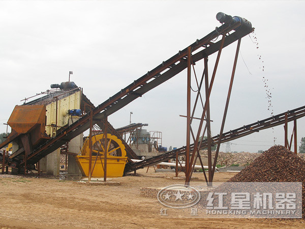 輪斗式洗砂機一小時可清洗160噸石粉嗎？大概會用多少水