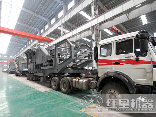 打進(jìn)重慶，紅星兩臺(tái)移動(dòng)破碎站于重慶成功投產(chǎn)