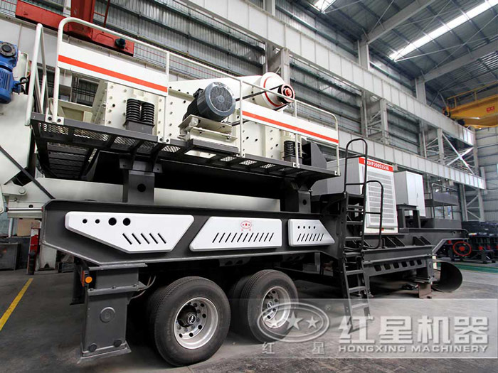 小型車(chē)載移動(dòng)石料破碎機(jī)_小投資，大收益