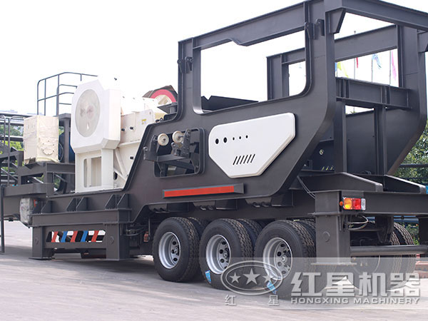 自行式石子破碎機(jī)，車載移動(dòng)就是方便