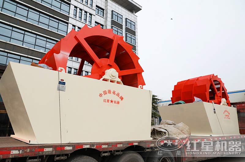 一天出一千方的洗砂機(jī)器這里有好幾種，快來(lái)圍觀(guān)