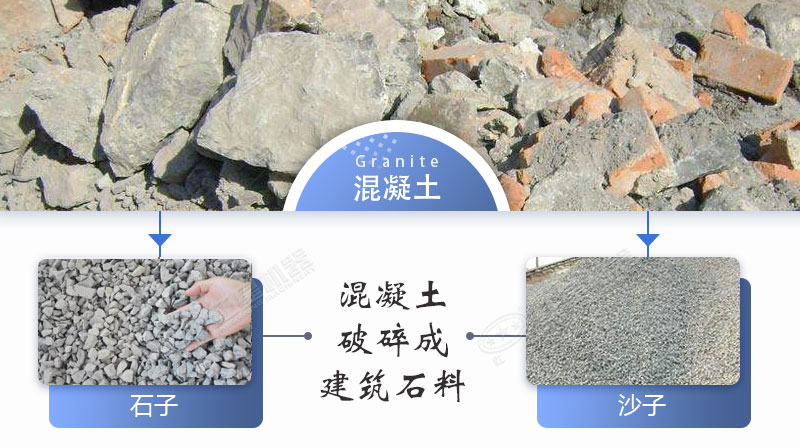 瀝青混凝土加工廢料怎么處理？推薦用混凝土移動破碎機(jī)