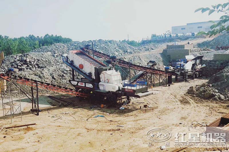 紅星反擊式破碎機(jī)（粉碎機(jī)）現(xiàn)場視頻及型號參數(shù)