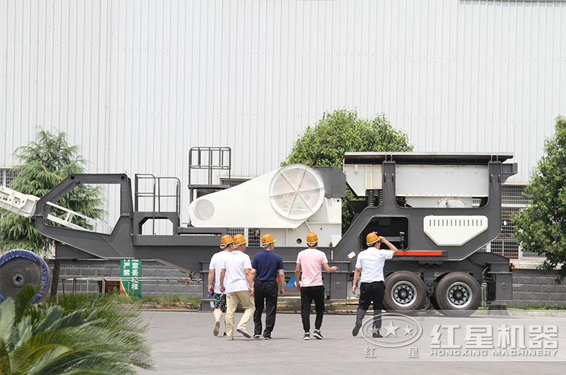 時產(chǎn)40-80噸移動破碎機配置、價格及生產(chǎn)視頻