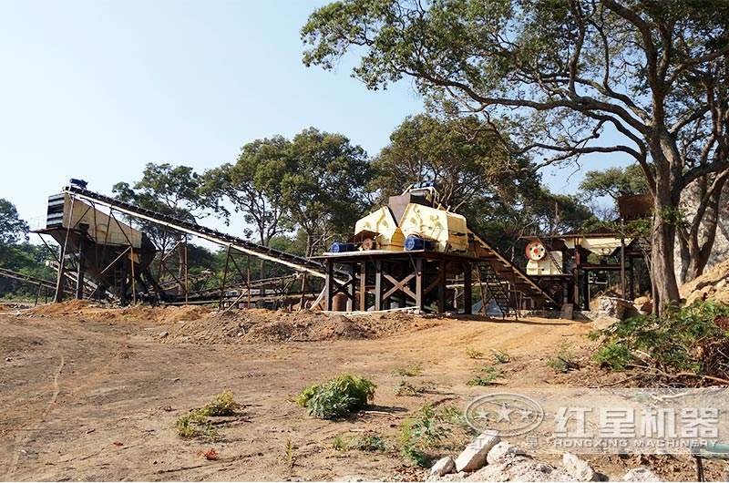 大型砂石骨料生產(chǎn)線需要哪些設備？有沒有設計圖