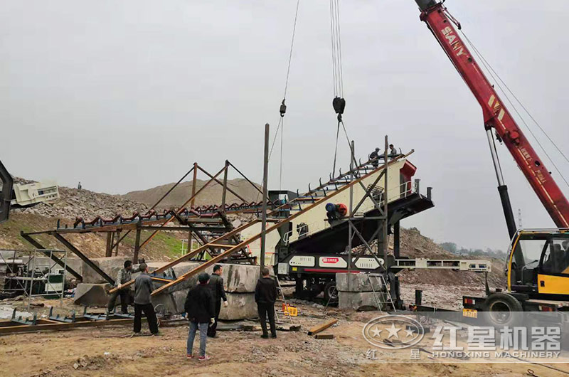 時(shí)產(chǎn)150T左右的河卵石移動(dòng)式制砂機(jī)單價(jià)是多少？能不能分期付款？