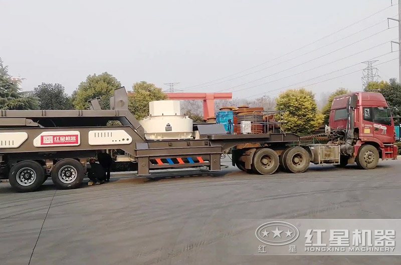 紅星移動(dòng)制沙機(jī)啟程發(fā)往江蘇地區(qū)