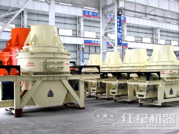 不同型號規(guī)格下的第三代制砂機(jī)